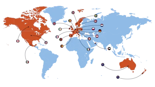 International gift vouchers for more than 20+ countries